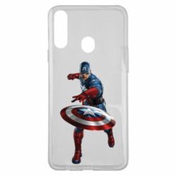 Чехол для Samsung A20s Кэп - PrintSalon