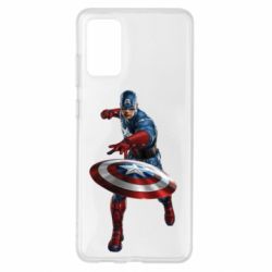 Чехол для Samsung S20+ Кэп - PrintSalon