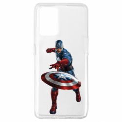 Чехол для Oppo A74 4G Кэп - PrintSalon