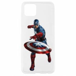 Чехол для Oppo A92s Кэп - PrintSalon