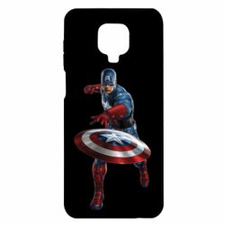 Чехол для Xiaomi Redmi Note 9S/9Pro/9Pro Max Кэп - PrintSalon