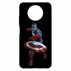 Чехол для Xiaomi Redmi Note 9 5G/Redmi Note 9T Кэп