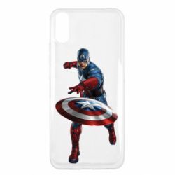 Чехол для Xiaomi Redmi 9a Кэп - PrintSalon