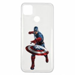 Чехол для Xiaomi Redmi 9c Кэп - PrintSalon