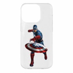 Чехол для iPhone 14 Pro Кэп - PrintSalon