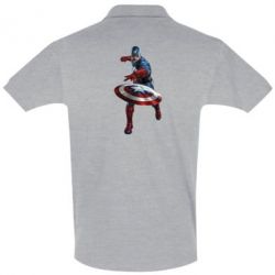 Мужское поло Кэп - PrintSalon