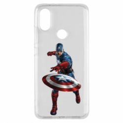 Чехол для Xiaomi Mi A2 Кэп - PrintSalon