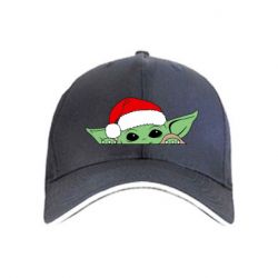 Кепка Baby Yoda Santa - PrintSalon