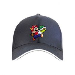 Кепка Cute Mario with turtle - PrintSalon