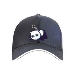 Кепка Cute panda sleeping - PrintSalon