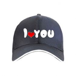 Кепка День Валентина I love you - PrintSalon