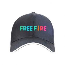 Кепка Free fire gradient logo - PrintSalon