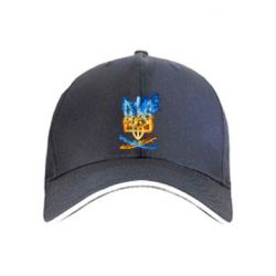 Кепка Горящий гербу Украины - PrintSalon