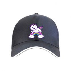 Кепка Котик-единорог - PrintSalon