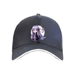 Кепка Kyoko Kirigiri glitch art - PrintSalon