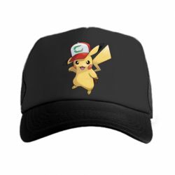 Кепка-тракер Ash's hat Pikachu - PrintSalon