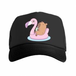 Кепка-тракер Capybara Chilling - PrintSalon