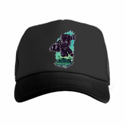 Кепка-тракер Cute Black panther - PrintSalon