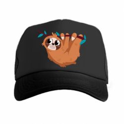 Кепка-тракер Cute sloth - PrintSalon