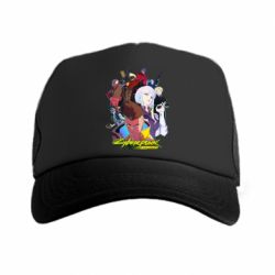 Кепка-тракер Cyberpunk: Edgerunners - PrintSalon