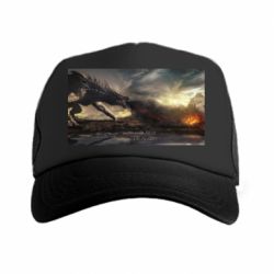 Кепка-тракер Дракон арт - PrintSalon