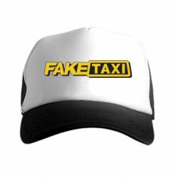Кепка-тракер Fake taxi logo 2 - PrintSalon
