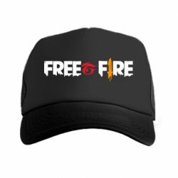 Кепка-тракер Free fire and logo Garena - PrintSalon
