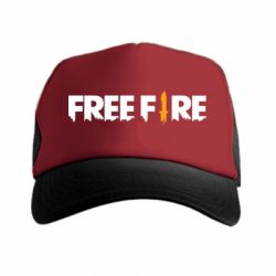 Кепка-тракер Free Fire logo - PrintSalon