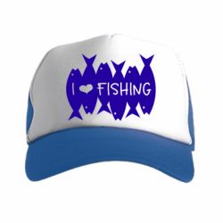 Кепка-тракер I Love Fishing