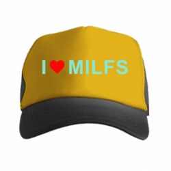 Кепка-тракер I love MILFs - PrintSalon