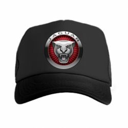 Кепка-тракер Jaguar Logo circle - PrintSalon