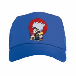 Кепка-тракер Какаши, Наруто и Гаара