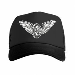 Кепка-тракер Колесо и крылья - PrintSalon