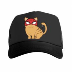 Кепка-тракер Кот паук - PrintSalon