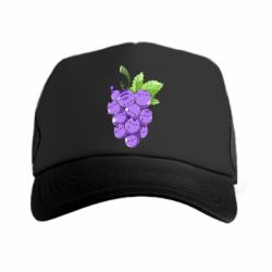 Кепка-тракер Кот-виноград - PrintSalon