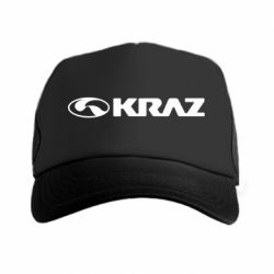Кепка-тракер КРаЗ логотип - PrintSalon