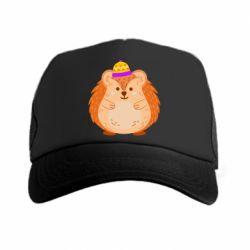 Кепка-тракер Little hedgehog in a hat - PrintSalon
