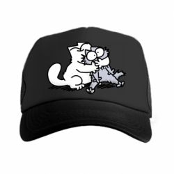 Кепка-тракер Любов котів - PrintSalon