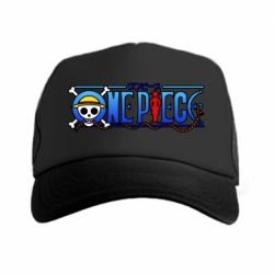 Кепка-тракер One Piece Logo Skull - PrintSalon