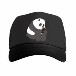 Кепка-тракер Панда лайк - PrintSalon