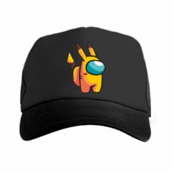 Кепка-тракер Pikachu Among Us - PrintSalon
