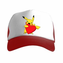 Кепка-тракер Pikachu Heart - PrintSalon
