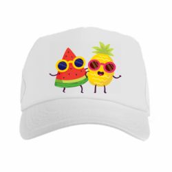 Кепка-тракер Pineapple with watermelon - PrintSalon