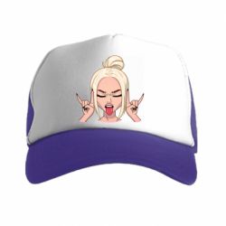 Кепка-тракер Punk Girl - PrintSalon