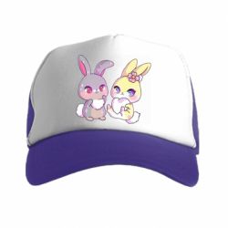 Кепка-тракер Rabbits In Love - PrintSalon