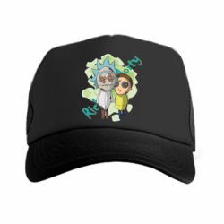 Кепка-тракер Rick and Morty voodoo doll - PrintSalon