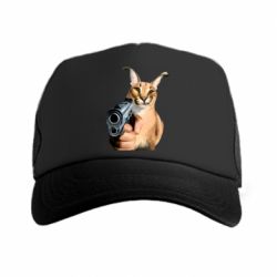 Кепка-тракер Шлепа с пистолетом - PrintSalon
