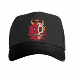 Кепка-тракер Skull face - PrintSalon