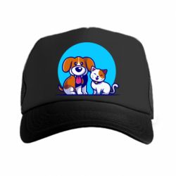 Кепка-тракер Пасик та котик