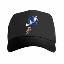 Кепка-тракер Sonic and the jump - PrintSalon